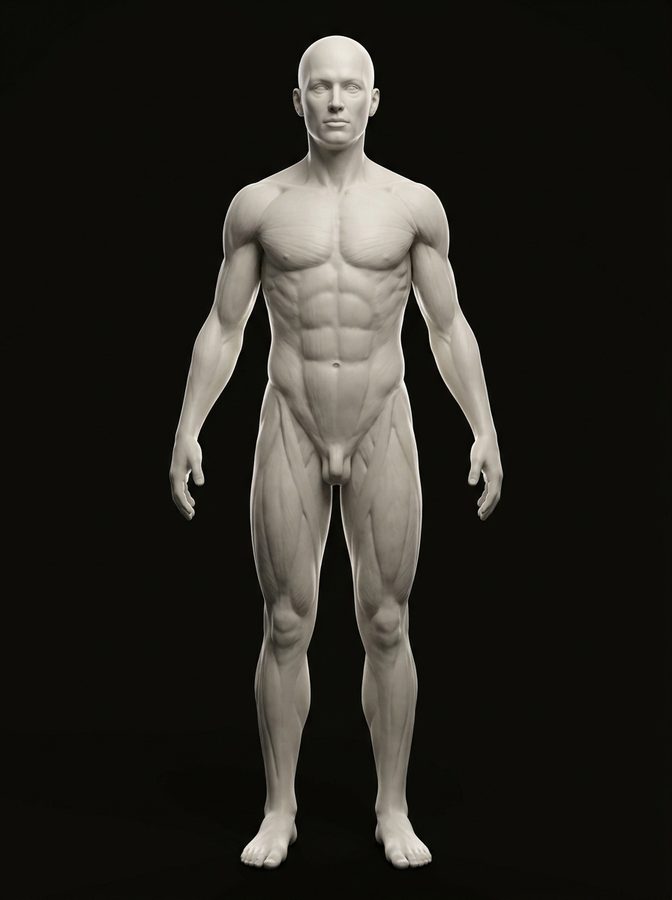 Anatomisches Ganzk&ouml;rpermodell