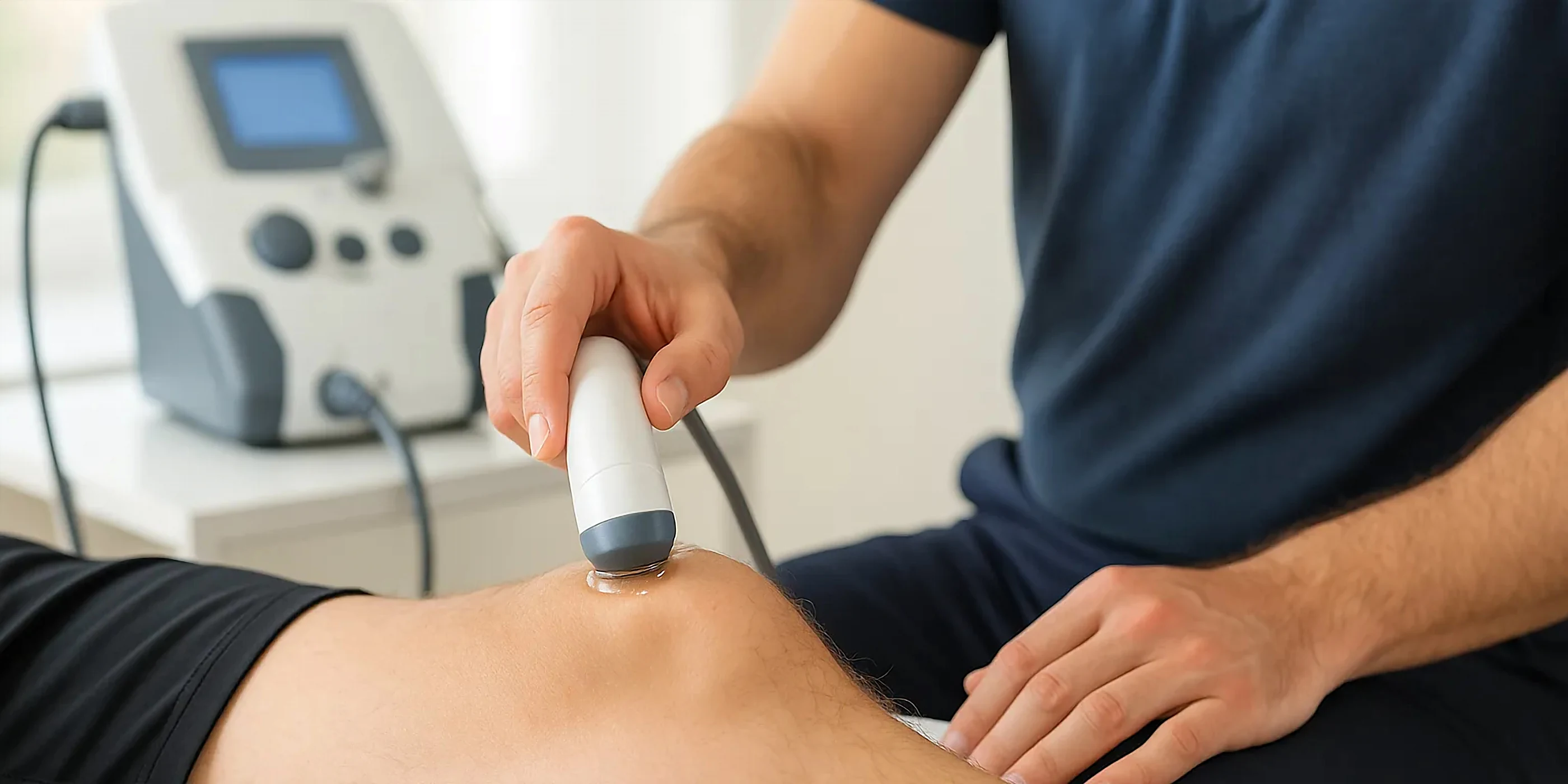 Gerätegestützte Behandlung am Knie – Physiotherapie bei Physiomedic Eltville